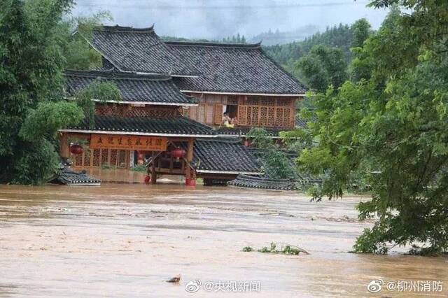 广西强降雨致1人死亡4人失踪(图)