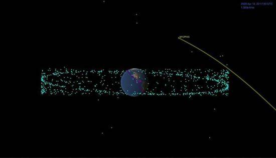 一小行星将与地球“擦肩而过” 专家称撞击概率极低