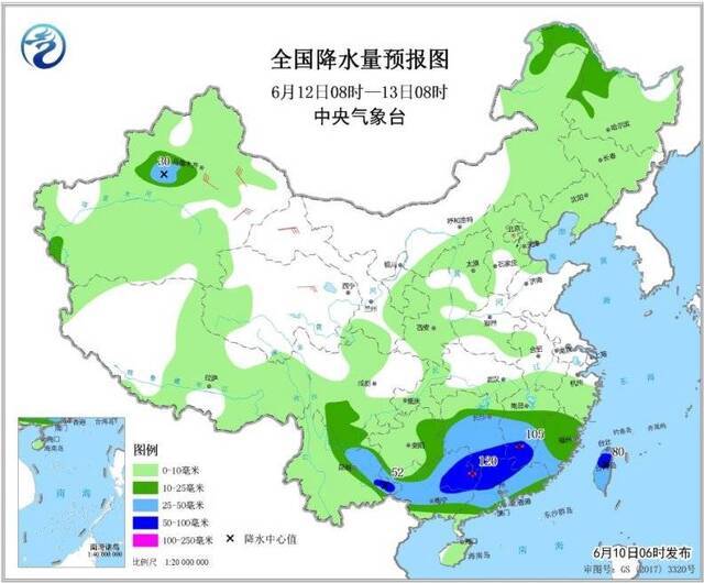 中央气象台：暴雨黄色预警持续 全国多地有强降水