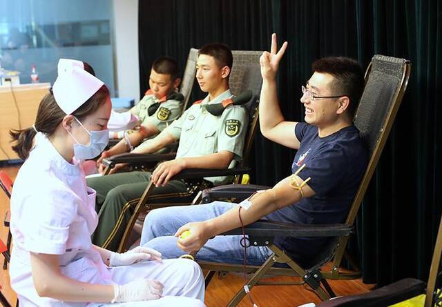 天坛街道组织无偿献血近万毫升