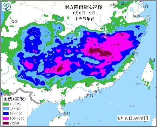 紧急持续提醒 南方“暴力雨”还要下3天(图)