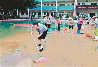 梅州积水校园今日复课