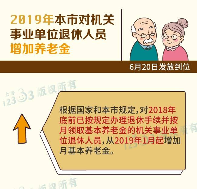 ​机关事业单位退休人员养老金涨了！看看你能涨多少