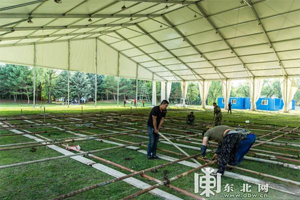 夏天配啤酒！提前探秘哈尔滨啤酒节园区建设现场