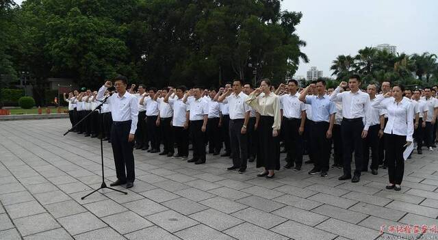 自治区纪委监委机关党组织开展革命传统现场体验教育