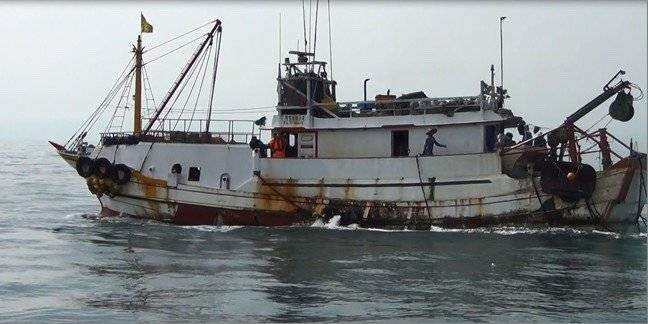 台“有丰688号”渔船（图片来源：台湾《联合新闻网》）