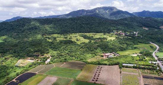 石垣岛自卫队预定驻地，目前尚未开始大规模施工图源：石垣岛当地民众