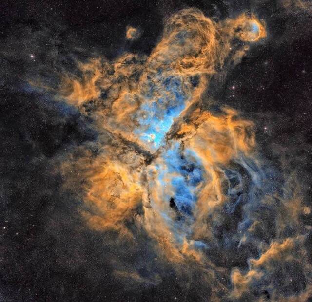 克罗地亚摄影师 Petar Babić的作品The Carina Nebula©照片: PETAR BABIĆ/INSIGHT