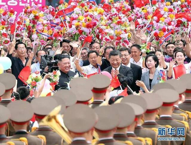 习近平与金正恩的五次会晤