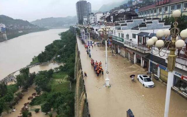 贵州沿河暴雨已致2人遇难4人失联