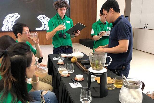 一杯茶的花样呈现马连道举行茶叶冲煮大赛