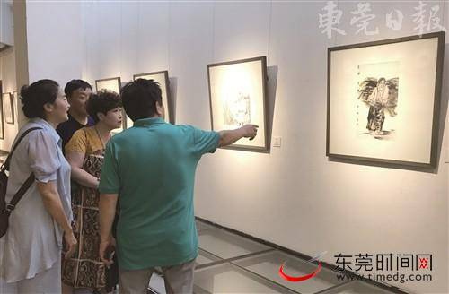 陈风新水墨作品展在莞开展，共展出近百幅水墨作品