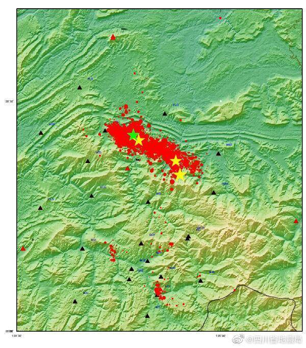 四川长宁地震：记录到2.0级及以上余震173次