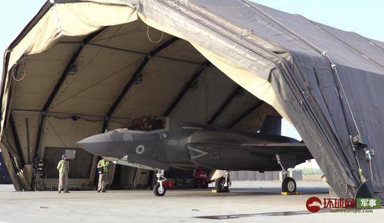 英国F-35战斗机首次投入实战 一颗炸弹都没扔