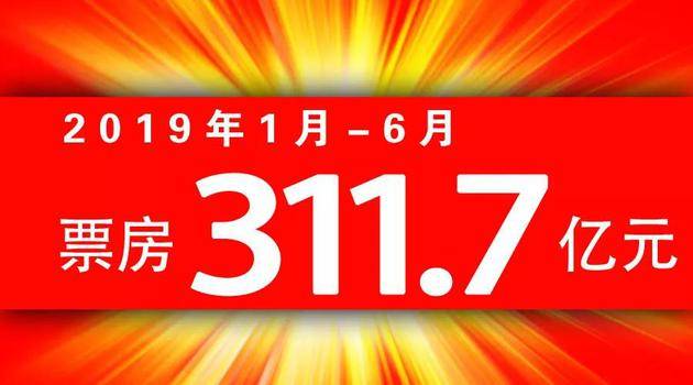 上半年共产出票房311.7亿