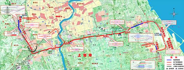 我国首条串联“两场三站”空铁直通线路开工