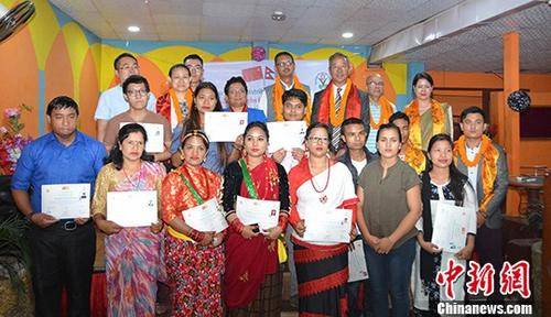 支持尼泊尔青年就业技能培训项目（第三期）开班
