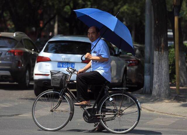 北京高温将达峰值直奔40℃组图