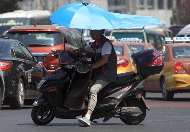 北京高温将达峰值直奔40℃组图