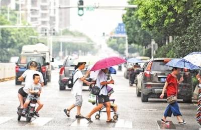 未来三天，武汉多阵雨或雷阵雨