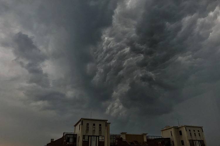 ​京城“退烧”雷阵雨傍晚来袭组图