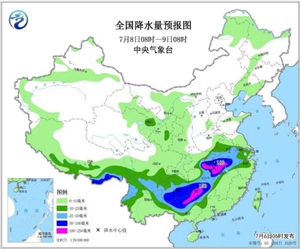 东北华北警惕强对流 南方局地或有特大暴雨