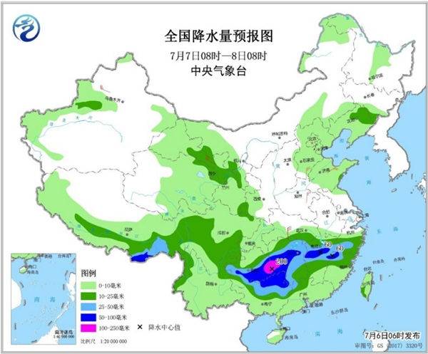 东北华北警惕强对流 南方局地或有特大暴雨