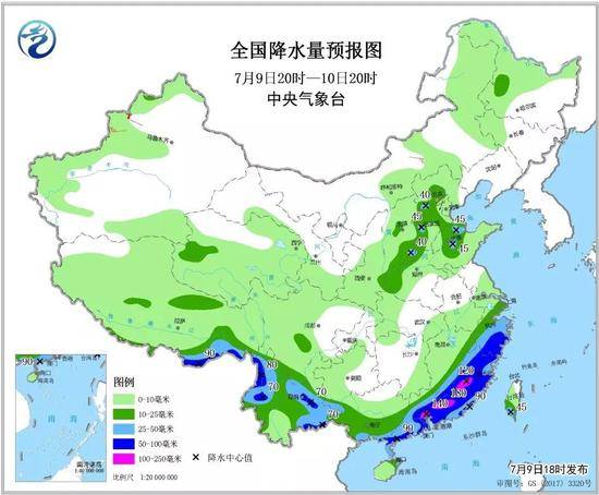 全国8省区有大到暴雨 多地将发生超警洪水