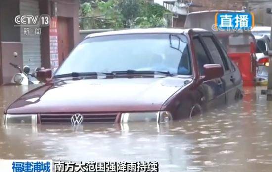 全国8省区有大到暴雨 多地将发生超警洪水