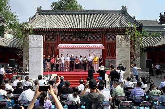 什刹海文化展示中心落地广福观复原历史场景组图