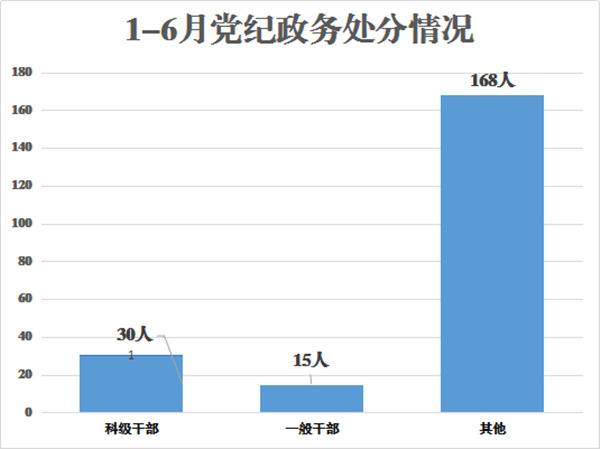 砀山：上半年立案198件处分213人