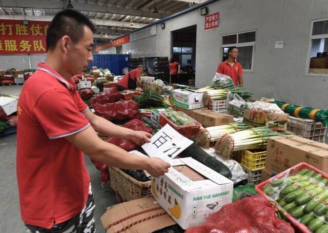 首批规范化蔬菜直通车上路，月底“正规军”全部换标