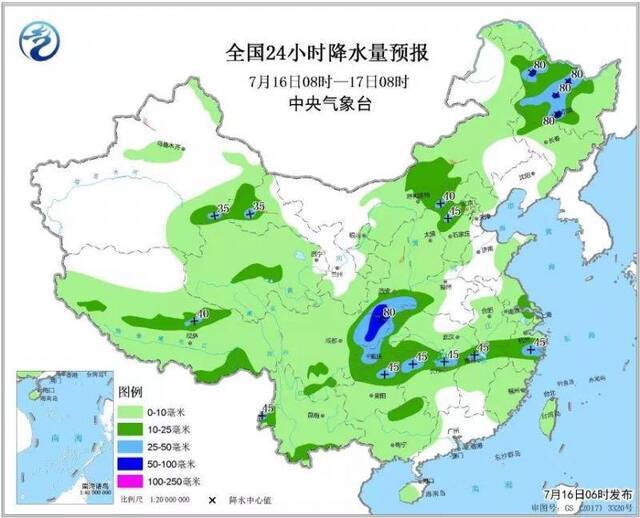 大雨暴雨继续 长江流域共76条河流发生洪水