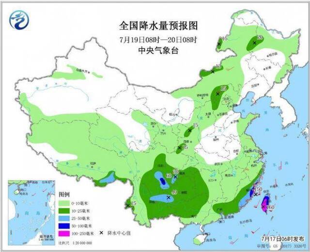 陕西四川等地现强降雨 台风