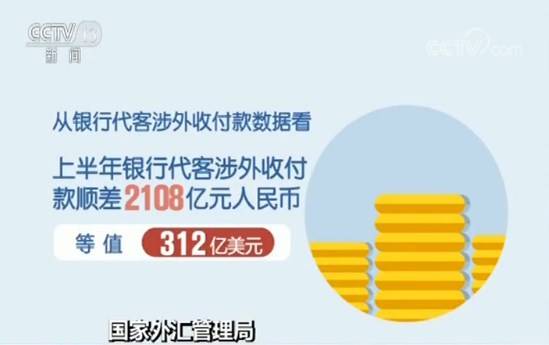 国家外汇管理局 公布2019年上半年外汇收支数据