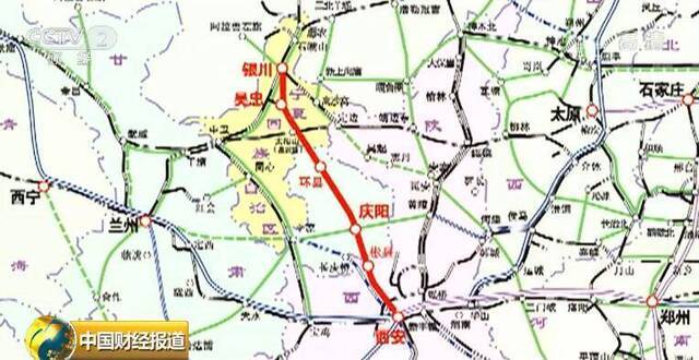 银西高铁打破宁夏地区无高铁局面 未来银川到西安将仅用3小时