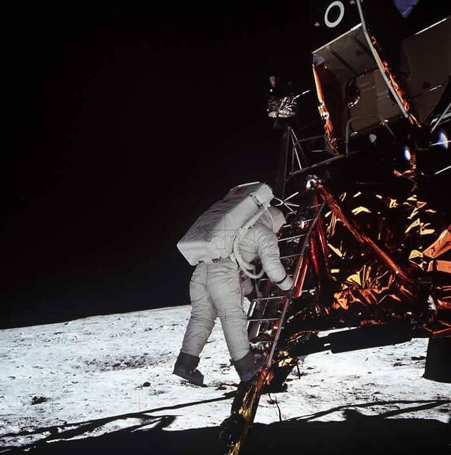 登月50周年：1969年7月20日阿波罗11号登月“这是我的一小步，却是人类的一大步。”