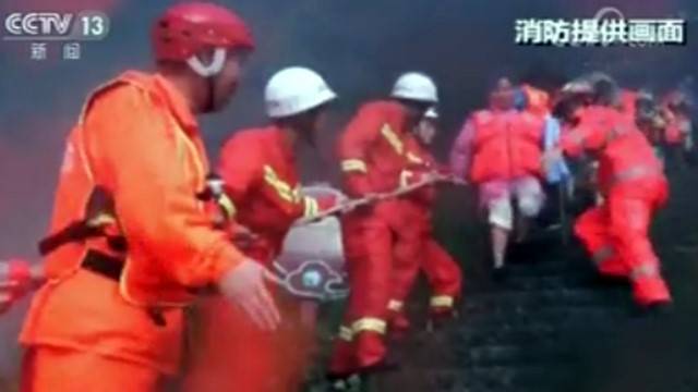 数百人遇险4人不幸遇难 江西宜春强降雨导致游客屡被困