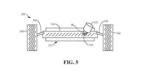 苹果为自动驾驶汽车的线控转向系统申请专利