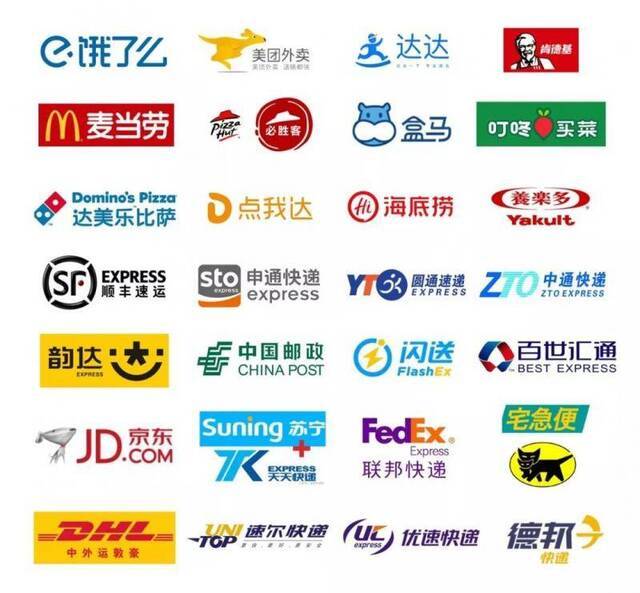 上海28家快递外卖员将配电子号牌 违法两起停止派单