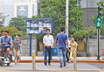 北京市礼让斑马线示范路口2年扩至16区