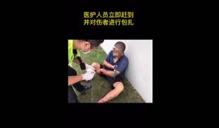 交警骑摩托一停一顿过马路 背后原因太暖心(图)