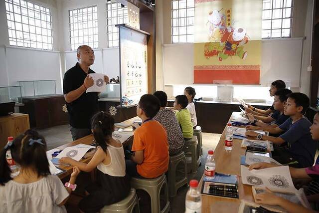 绘古建纹饰学园林造景文博志愿者颐和园开课