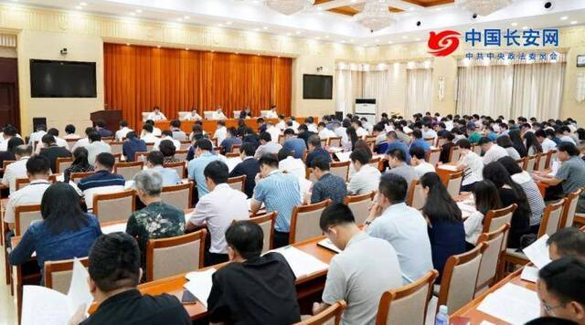 中政委首次开展警示教育 6单位和个人现身说法