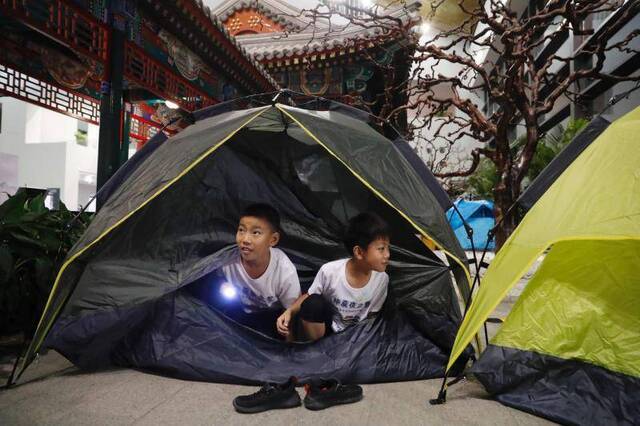 夜宿“最美博物馆” 园博馆最受欢迎的夏令营开始了