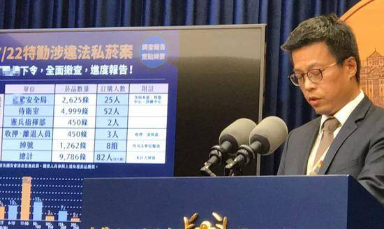 蔡办公布私烟案调查报告 国民党质疑责任推给下属