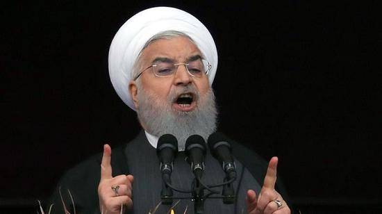 伊朗总统鲁哈尼（图源：半岛电视台）