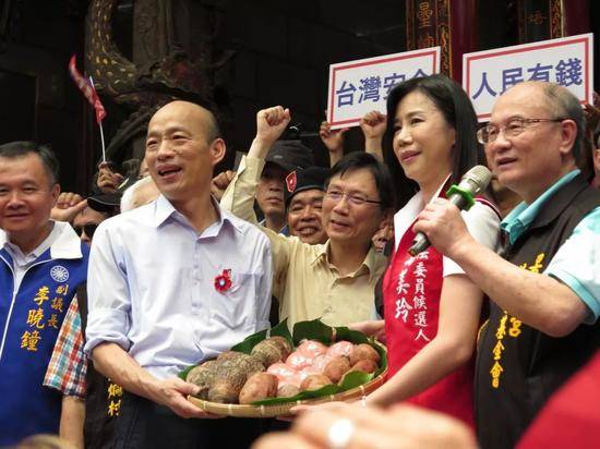 韩国瑜选举起跑日 郭台铭密会王金平