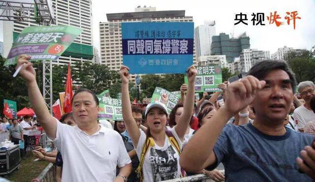 央视：香港不能无休止乱下去