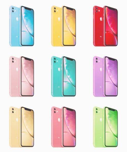 新款iPhoneXR最新渲染图曝光：配色高达9种